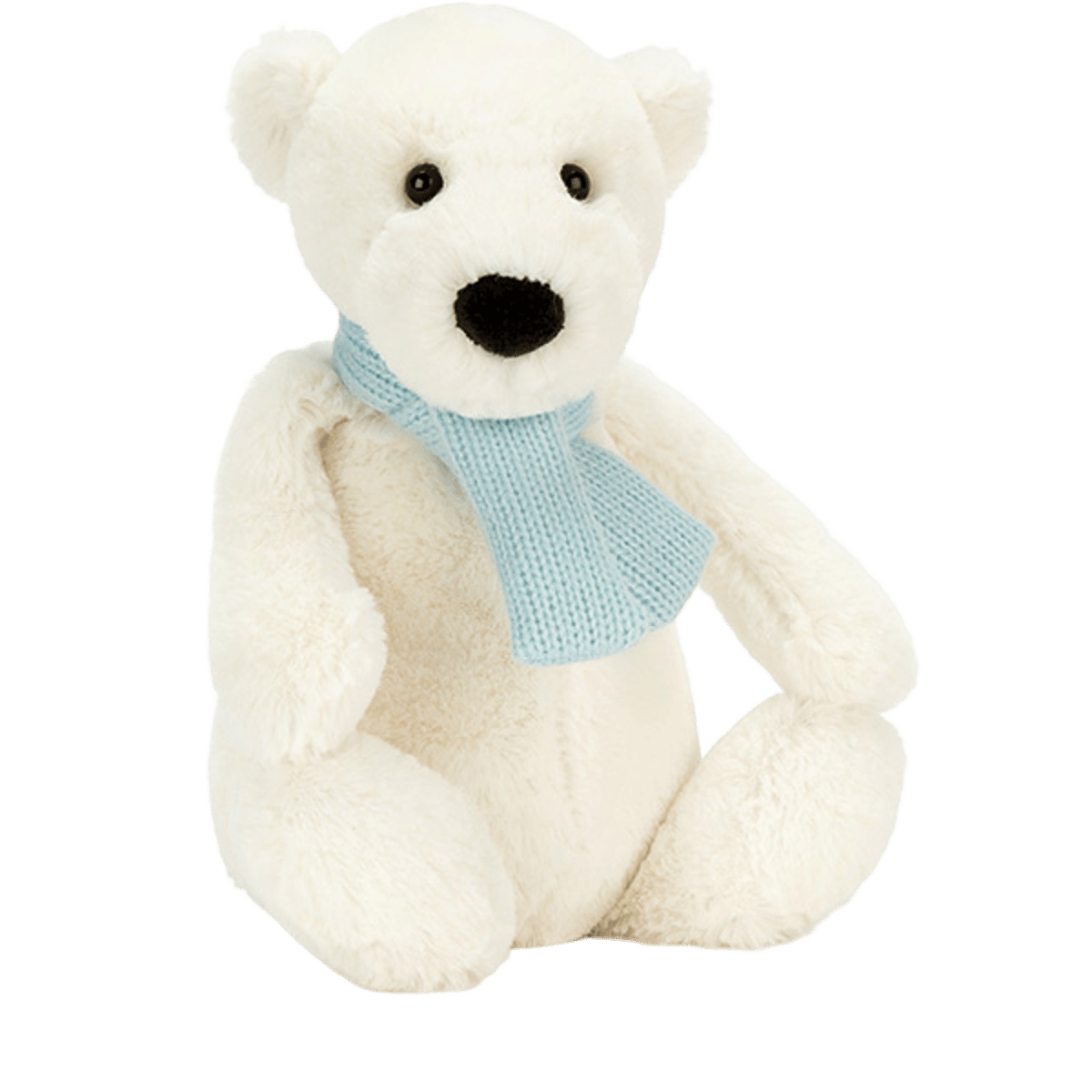 Bashful Winter Polar Bear