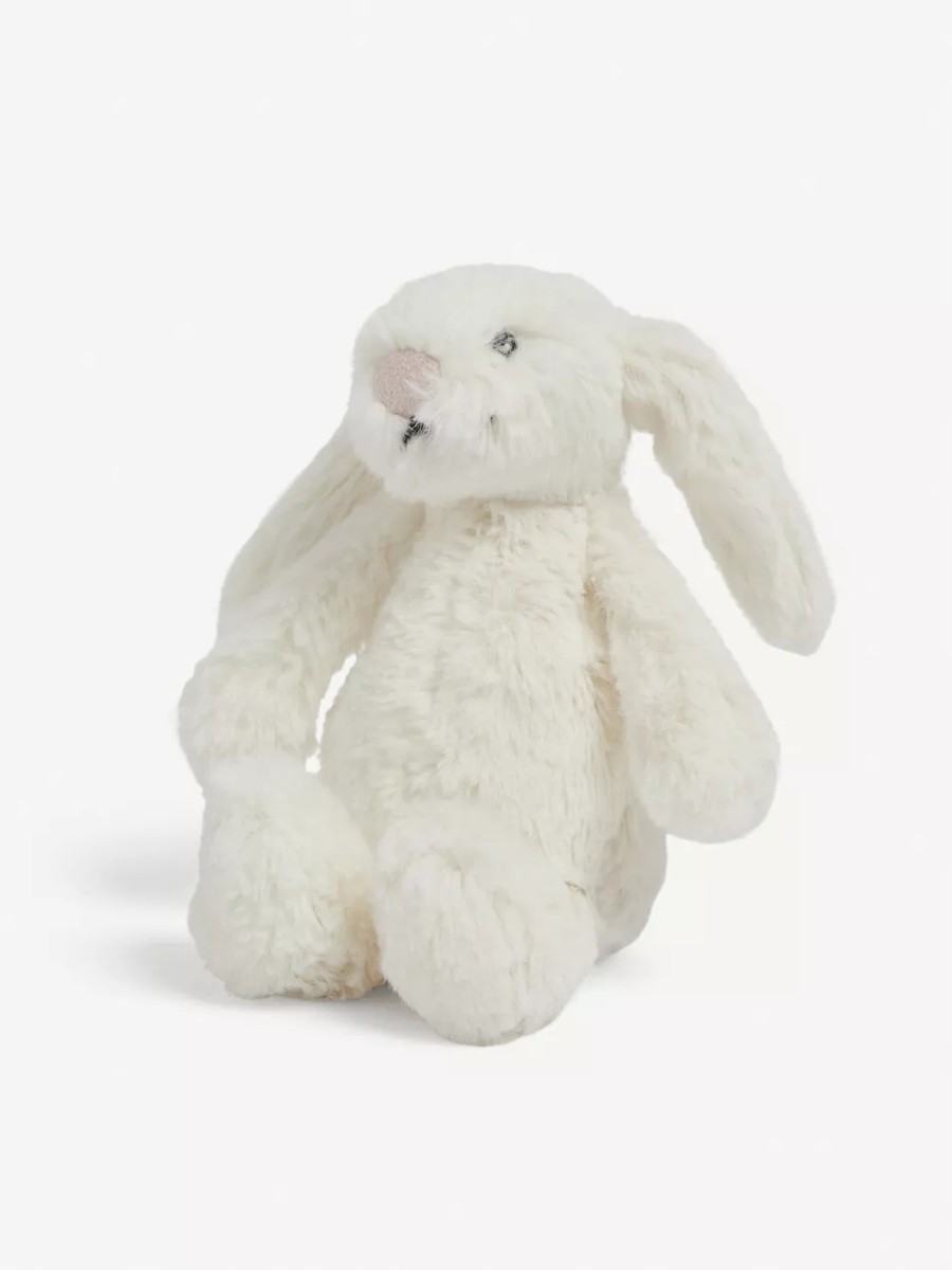 Bashful White Bunny
