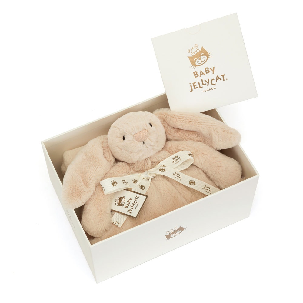 Bashful Luxe Bunny Blankie - Beige