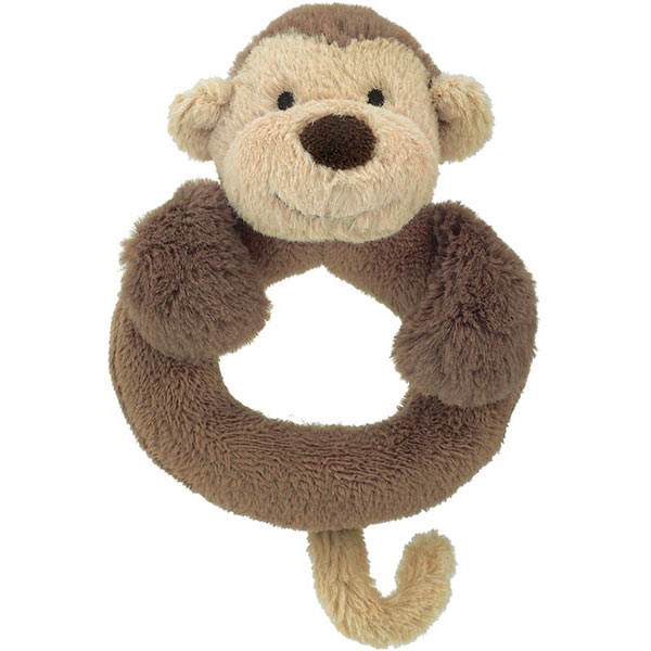 Bashful Monkey Ring Rattle