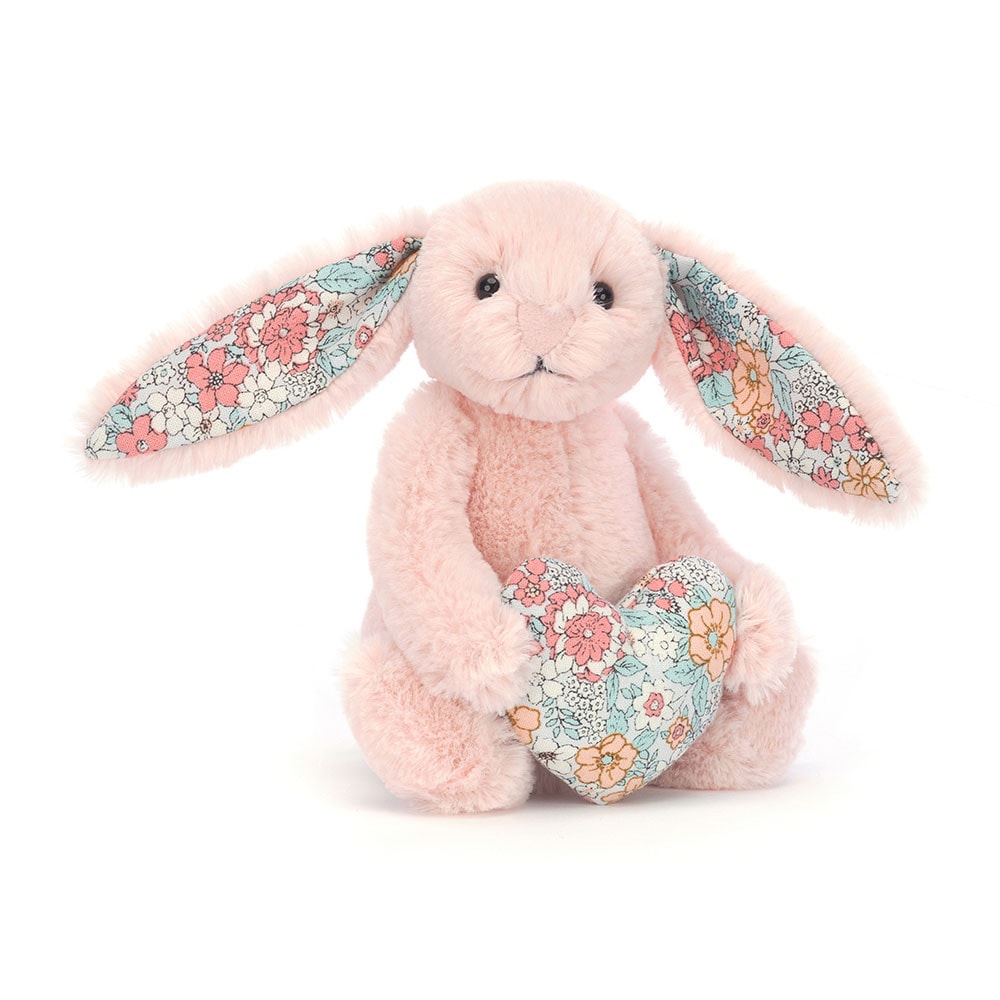 Blossom Heart Bunny - Blush