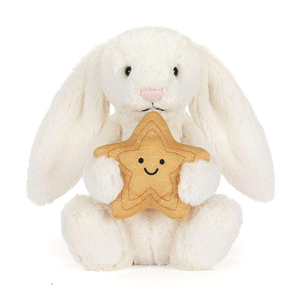 Cream Bunny with Star