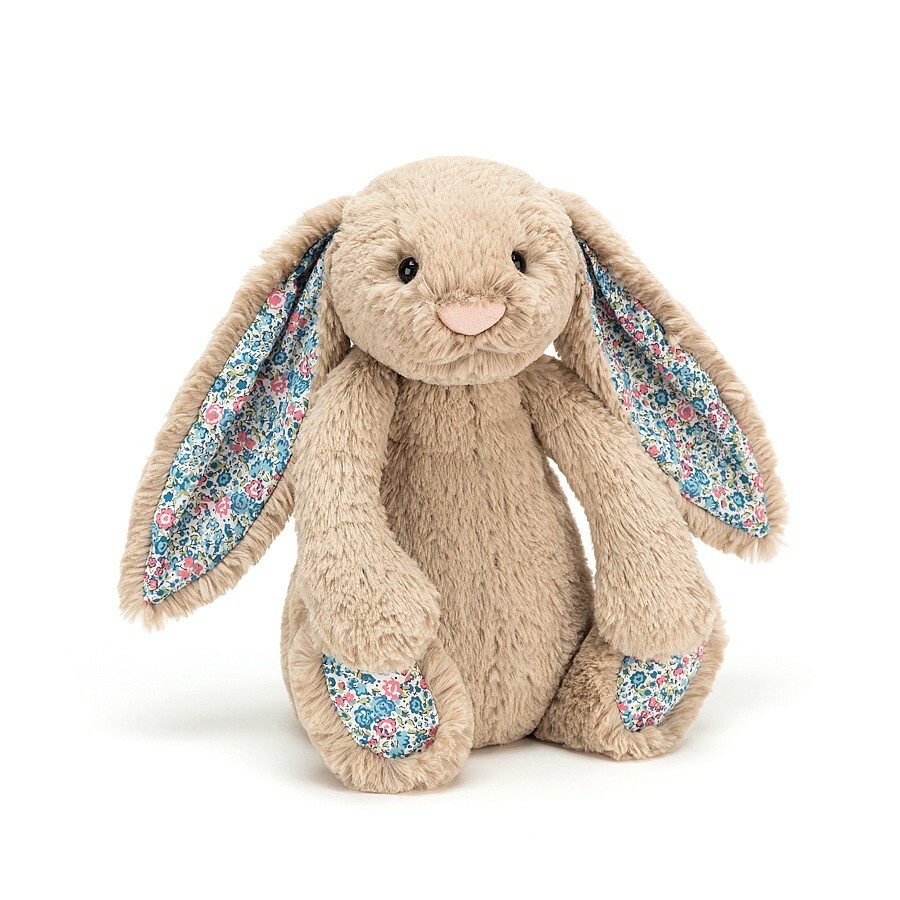 Blossom Beige Bunny - Blue