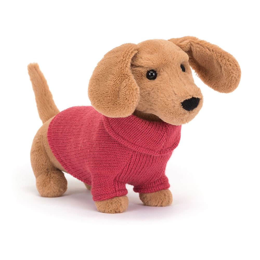 Sweater Sausage Dog - Tan