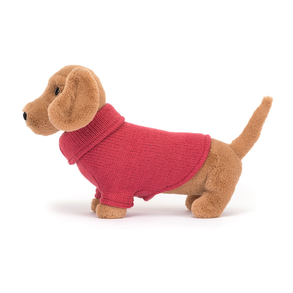 Sweater Sausage Dog - Tan