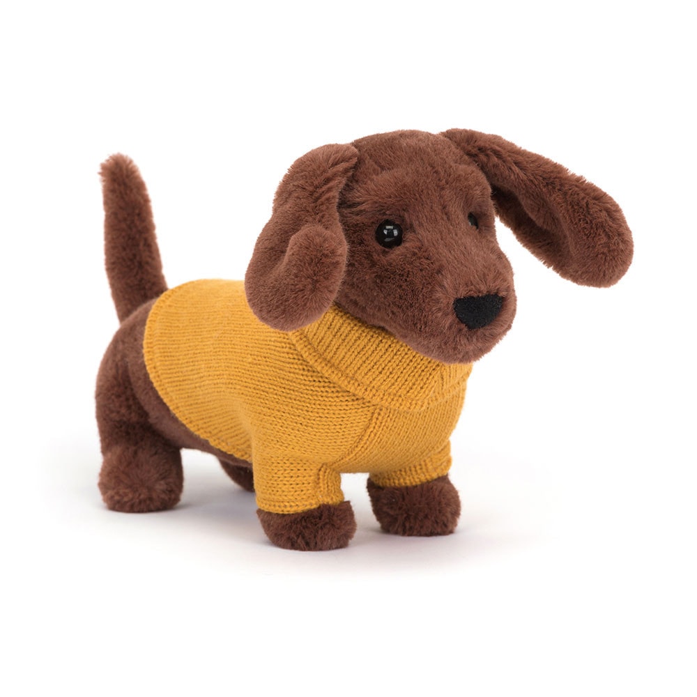 Sweater Sausage Dog - Chocolate